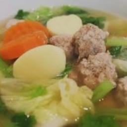 ต้มจืดเต้าหู้หมูสับ