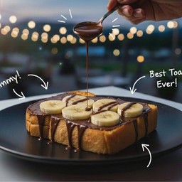 ปังนูเทลล่า-กล้วยหอม