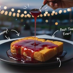 ปังแยมสตรอว์เบอร์รี่