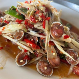 ตำหอยแครง