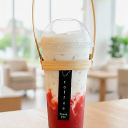 นมสดสตรอว์เบอรี่