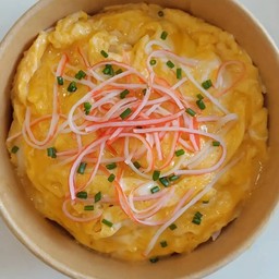 ข้าวไข่ข้นปูอัด