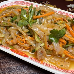 ยำแมงกะพรุนแตงกวา