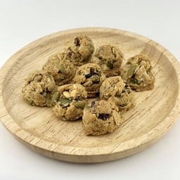 คุกกี้ธัญพืชออแกนิคเพื่อสุขภาพ | ไม่มีถั่วเหลือง กลูเตนฟรี นัทฟรี วีแกน เจ | ~60ก