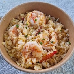 ข้าวผัดกุ้ง (ใส่ต้นหอม)