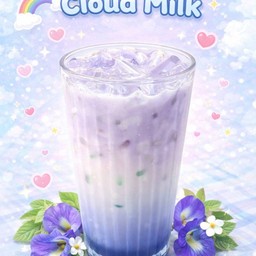 Purple Cloud Milk (นมอัญชัน)