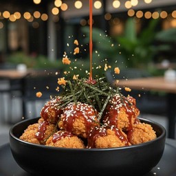 ไก่ป๊อบ คลุกซอส