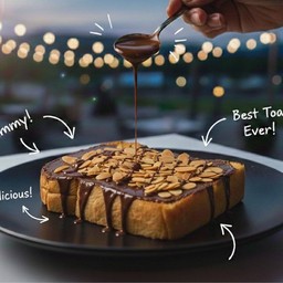 ปังนูเทลล่า-อัลมอนด์