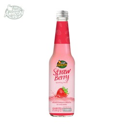 เครื่องดื่มน้ำรสสตรอว์เบอร์รีอัดก๊าซ ตรา คาเฟ่ อเมซอน