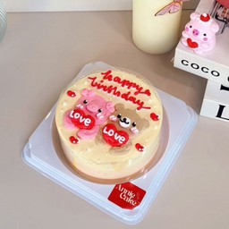 Piggy & Bear Birthday Love