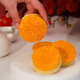 เค้กชิฟฟอนฝอยทอง 1 ชิ้น