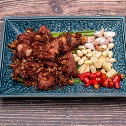 แหนมซี่โครงหมูทอด ( Nham Si Krong Muu Tod )