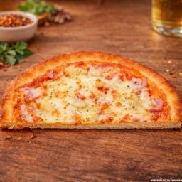 Half ฮาวายเอี้ยน พิซซ่า (Half Hawaiian Pizza)
