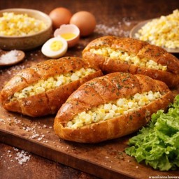 สลัดไข่ ชิโอะปัง (Egg Salad Shio Pan)