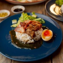 โกหอมข้าวหมูแดงโบราณ 3.8 โรงพยาบาลกรุงเทพ