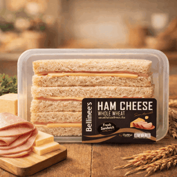 แซนวิชโฮลวีทแฮมชีส