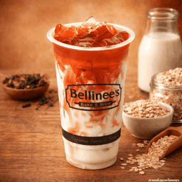 ชาไทยโอ๊ตเย็น (Iced Oatmilk Thai Tea)