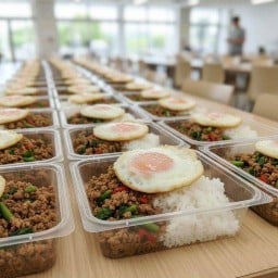 อาหารตามสั่ง ป้าเล็กลุงสิน (หน้าแฟลต6 หลัง สน.ทองหล่อ) หน้าแฟลต6 หลัง สน.ทองหล่อ