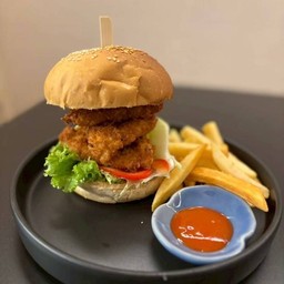 คริสปี้ ชิคเก้น เบอร์เกอร์