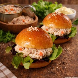 มินิเบอร์เกอร์ทูน่า (Mini Burger Tuna)