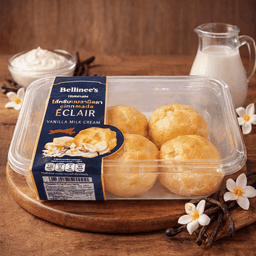 เอแคลร์ครีมนมวานิลลา