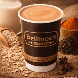 ชาไทยโอ๊ตร้อน (Hot Oatmilk Thai Tea)