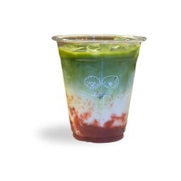 Strawberry Matcha Latte