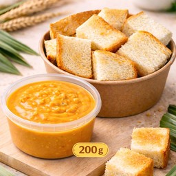 จัมโบ้ พิเศษสังขยา ไข่แดงเค็ม 200 กรัม + ปังใหญ่ 1