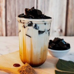 เฉาก๊วยนมสด