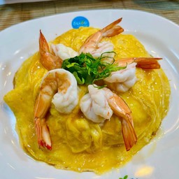 ข้าวไข่ข้นกุ้ง