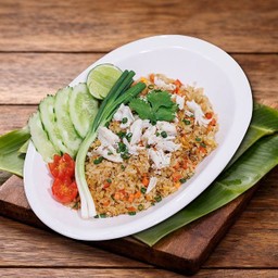 ข้าวผัดปู ( Crab Fried Rice )