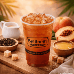 ชาพีช (Iced Peach Tea)