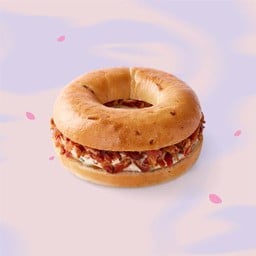 Bacon Cream Cheese Onion Bagel