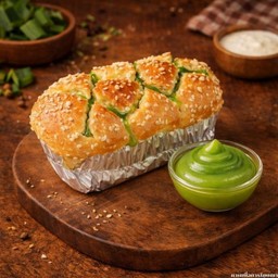 สังขยาใบเตยบัน (Pandan Custard Bun)