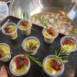 หอยนางรมช็อต 6 ช็อต