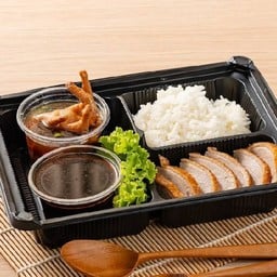 ปิ่นโต 4 เป็ดพะโล้ + ซุปเปอร์ขาไก่ + ข้าวหอมมะลิ