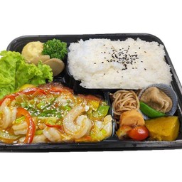 ◼️No.  17 Ebi Chili Bento