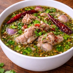 ต้มแซ่บกระดูกอ่อน ชาม