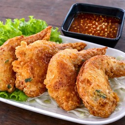 ปีกไก่ทอดสมุนไพร