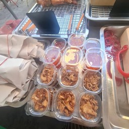 ข้าวเหนียว +หอมเจียว