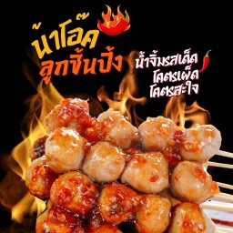 ลูกชิ้นปิ้งน้ำจิ้มพริกผัดอุตรดิตถ์สูตรอนาคตBy.น้าโอ๊ค วังทองหลาง