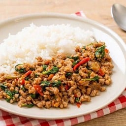 กะเพราหมู