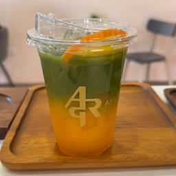 มัทฉะ น้ำส้ม