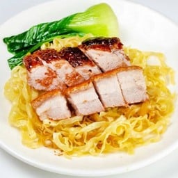 บะหมี่คอมโบ (เป็ดย่าง+หมูกรอบ)-Kuai Le Express GMH