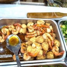 กุ้งเต้าหู้กระเทียม