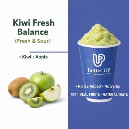 Kiwi Fresh Balance (Fresh & Sour) / สมูทตี้เนื้อผลไม้ฟรีซ 100%