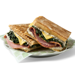 ทรัฟเฟิลผักโขมและแฮม พานินี่