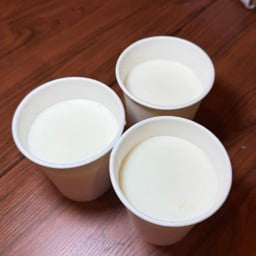 นมร้อน 3 ถุง