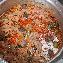 อกงไก่แซ่บๆ ทานคู่กับขนมจีนผัก หรือจะทานกับข้าวก็อร่อยคู่กัน