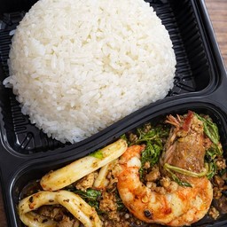 กระเพาะรวมมมิตร (ราดข้าว)